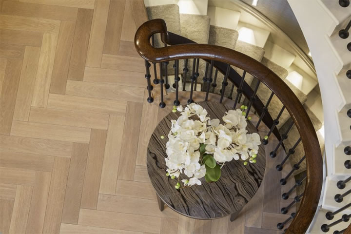 Hallway Parquet Flooring York and the North of England