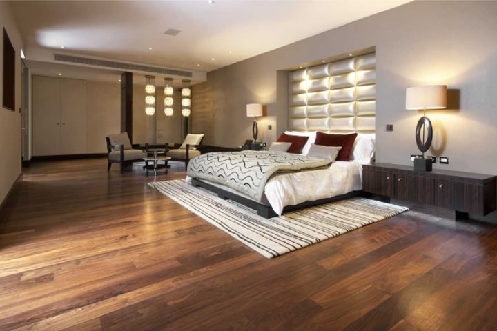 Bedroom Walnut Flooring York and the North of England